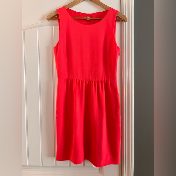 J. Crew Dresses & Skirts - J. Crew Vibrant Red Mini Dress